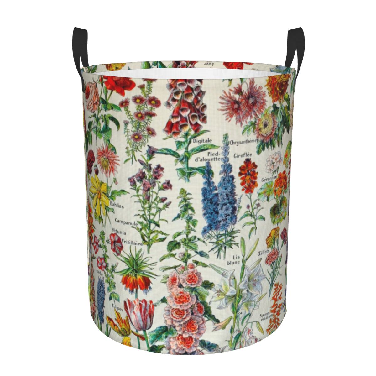 Baby Nursery Storage - Custom Adolphe Millot HD Fleurs Laundry