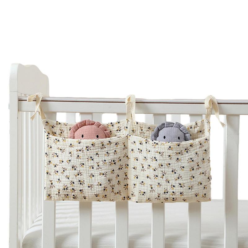 Baby Crib Organizer Cot Caddy  - Baby Nursery Storage avaliação e preço