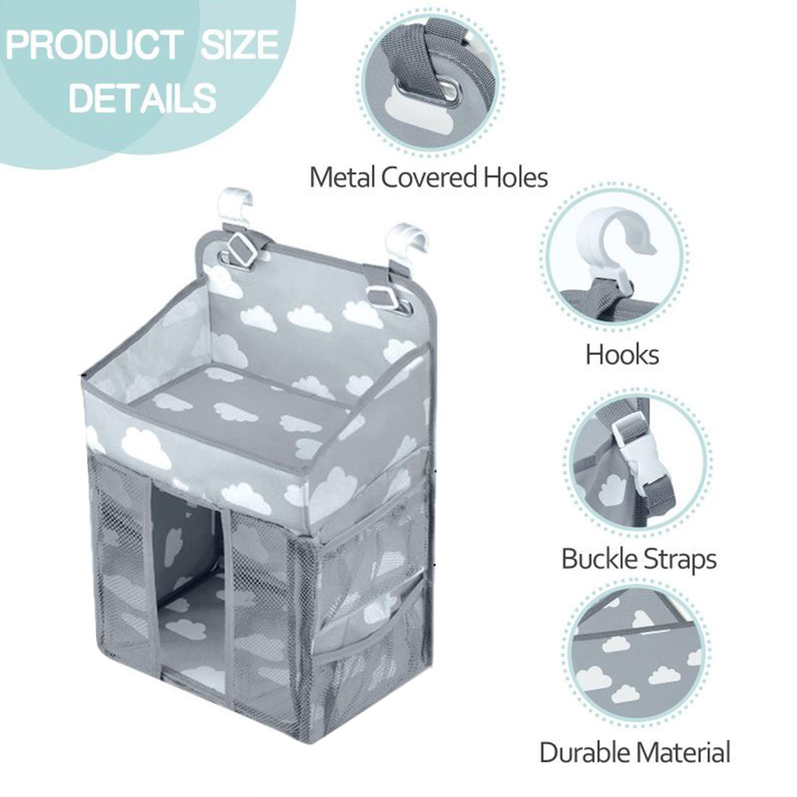 Crib Diaper Organizer Waterpro - Baby Nursery Storage avaliação e preço