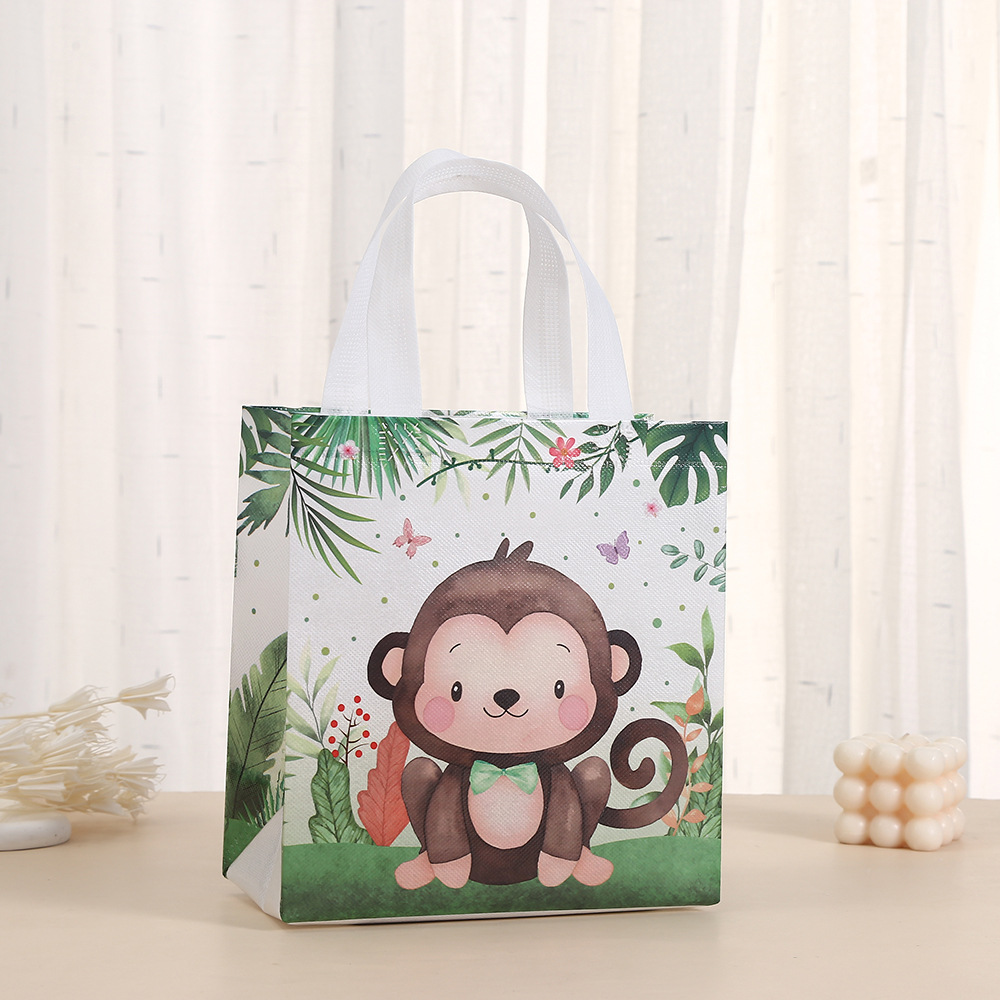 Jungle Animal Party Favor Bags - Baby Nursery Jungle Theme avaliação e preço