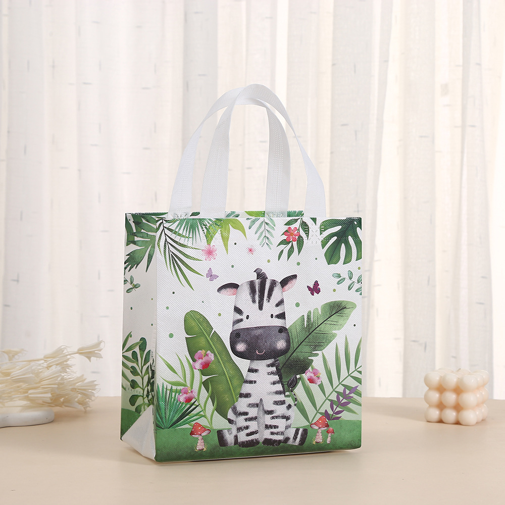 Jungle Animal Party Favor Bags - Baby Nursery Jungle Theme avaliação e preço