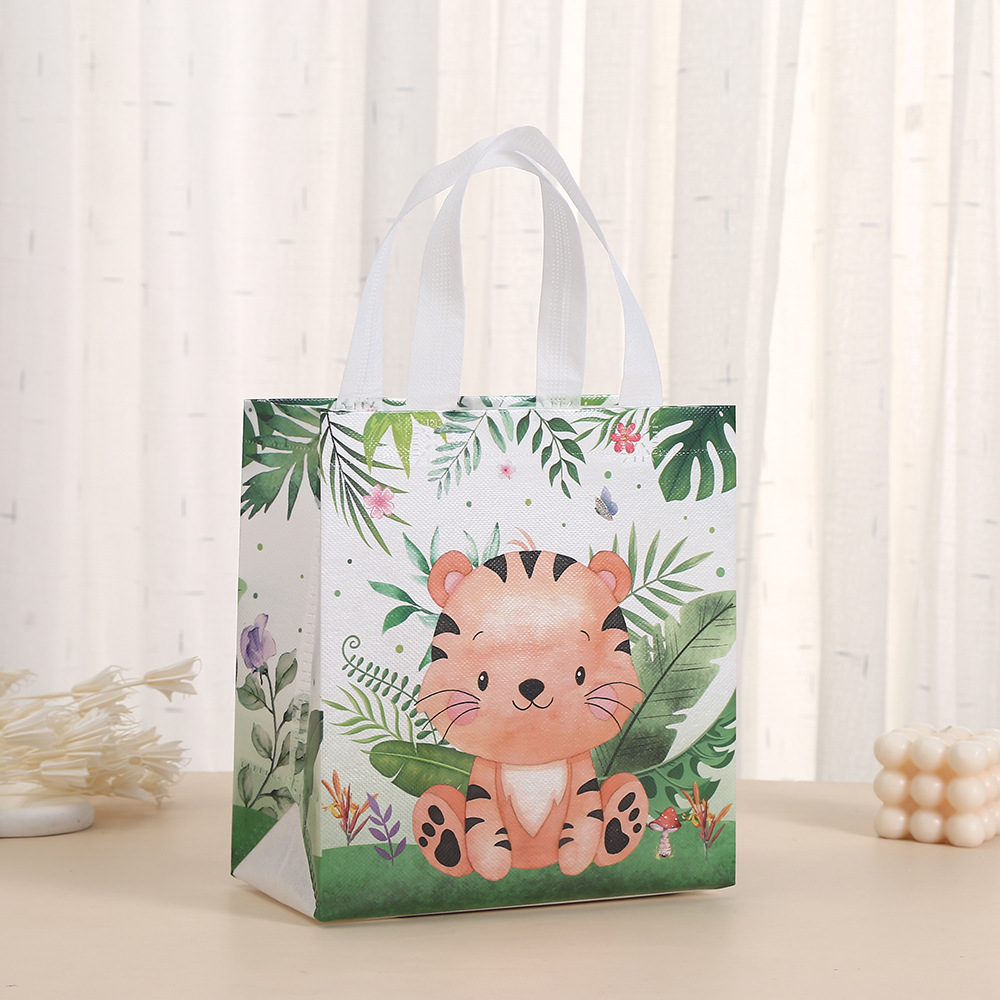 Jungle Animal Party Favor Bags - Baby Nursery Jungle Theme avaliação e preço