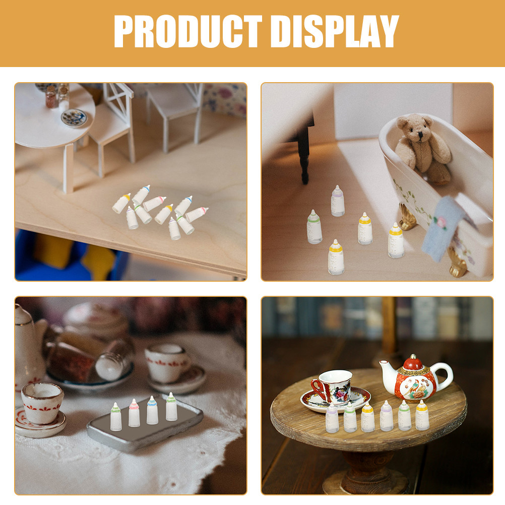 50Pcs Bottles Adorable Lifelik - Baby Bookshelf Small avaliação e preço