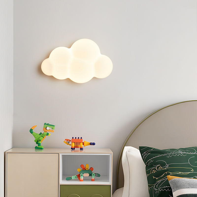 White Cloud Wall Lamps for Chi - Baby Nursery Light avaliação e preço