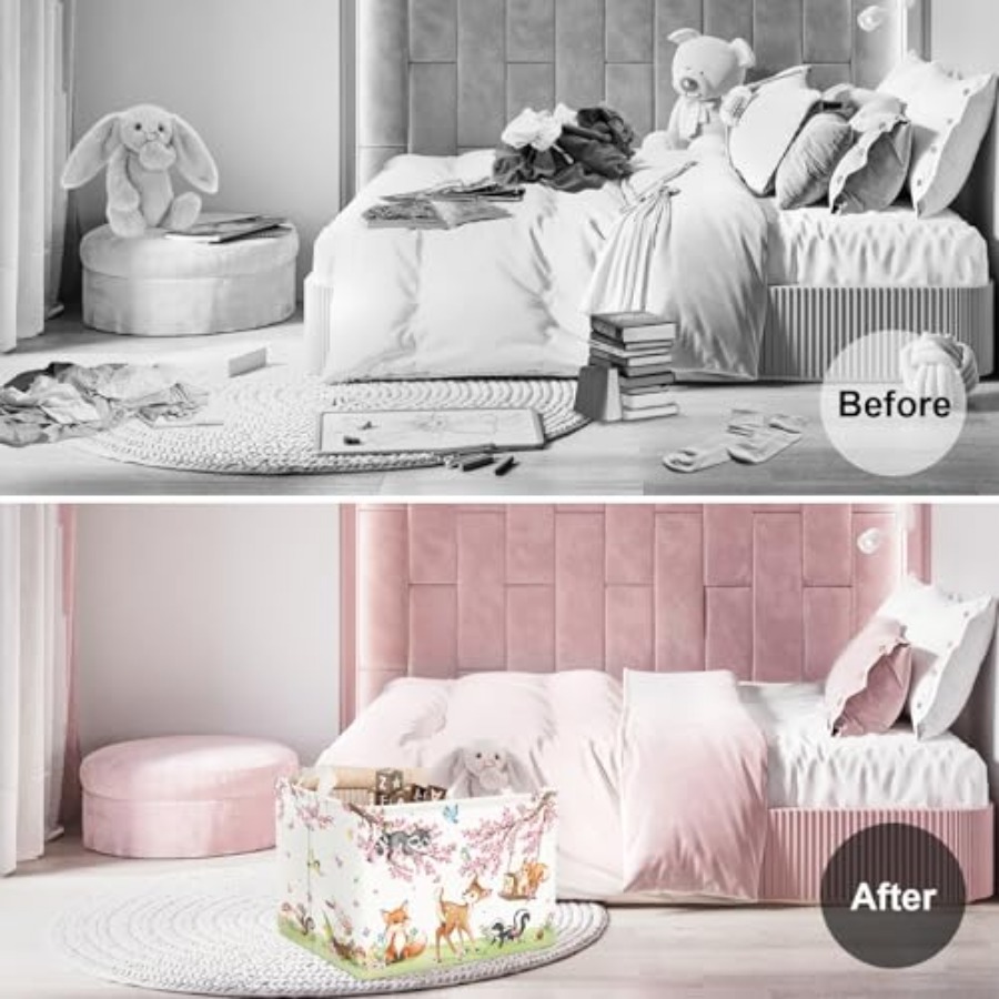 Forest Animal Baby Storage Bas - Baby Nursery Storage avaliação e preço