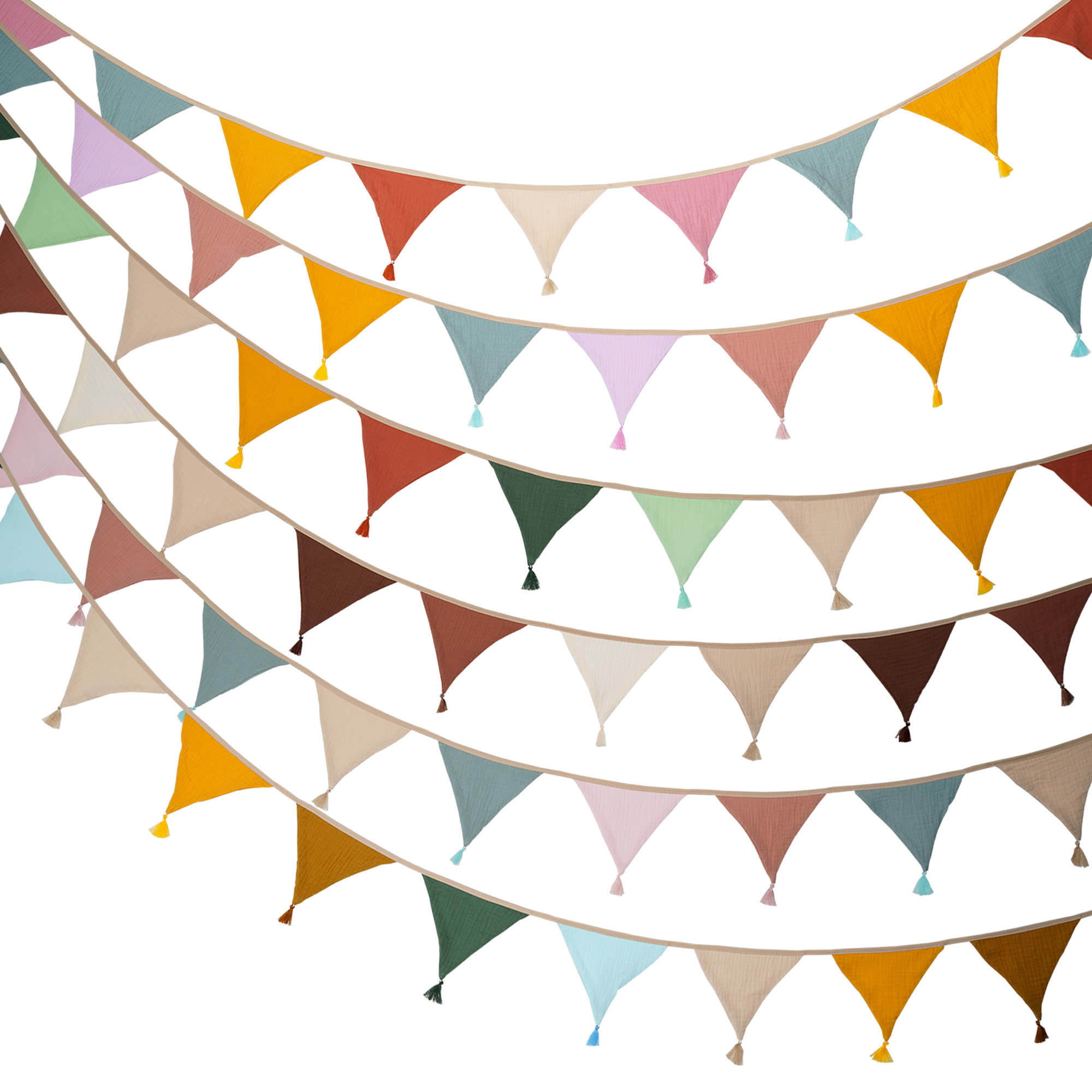 2.6M/8.5FT Nursery Fabric Bunt - Baby Nursery Fabric avaliação e preço