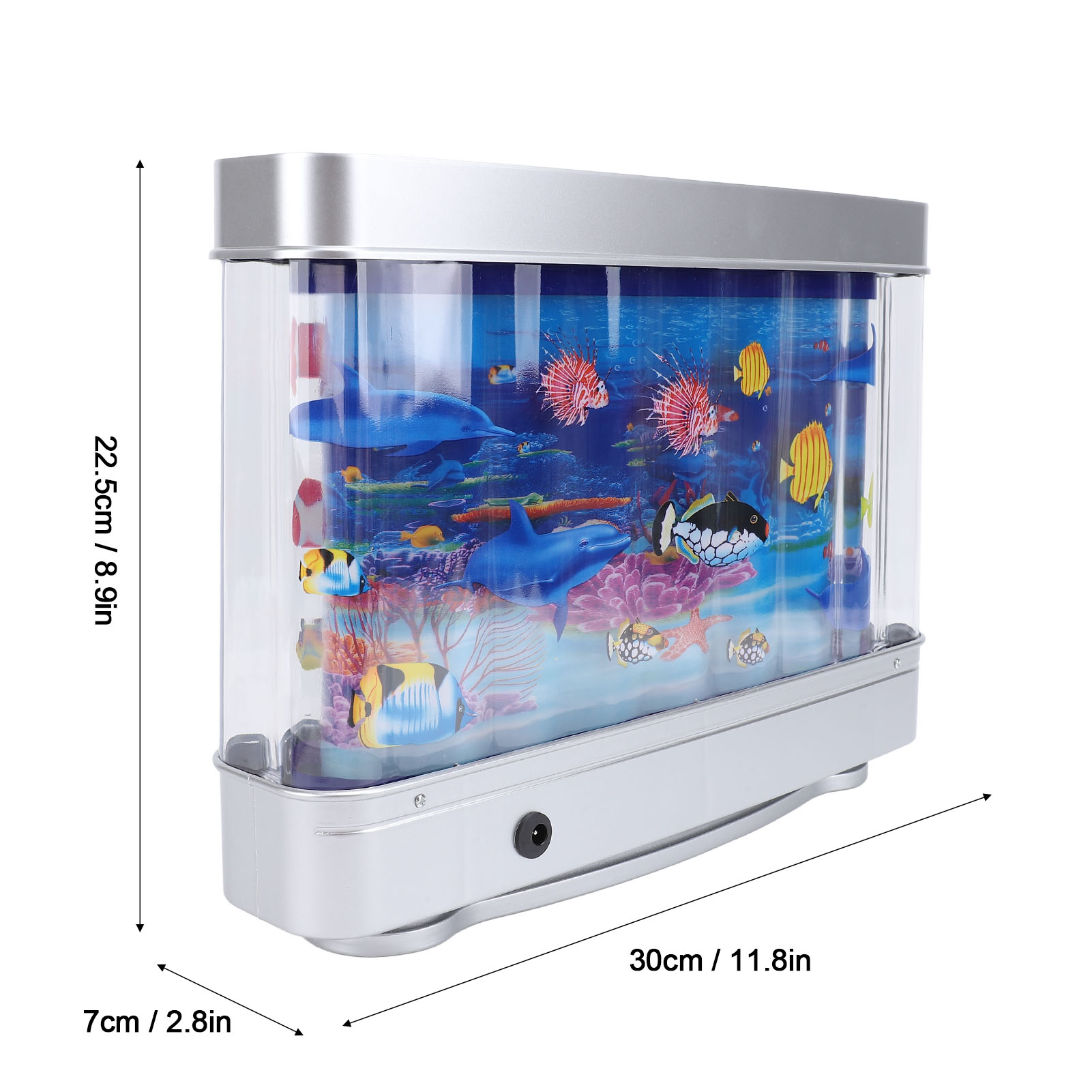 Fake Fish Tank Lamp Mini Decor - Baby Nursery Light avaliação e preço
