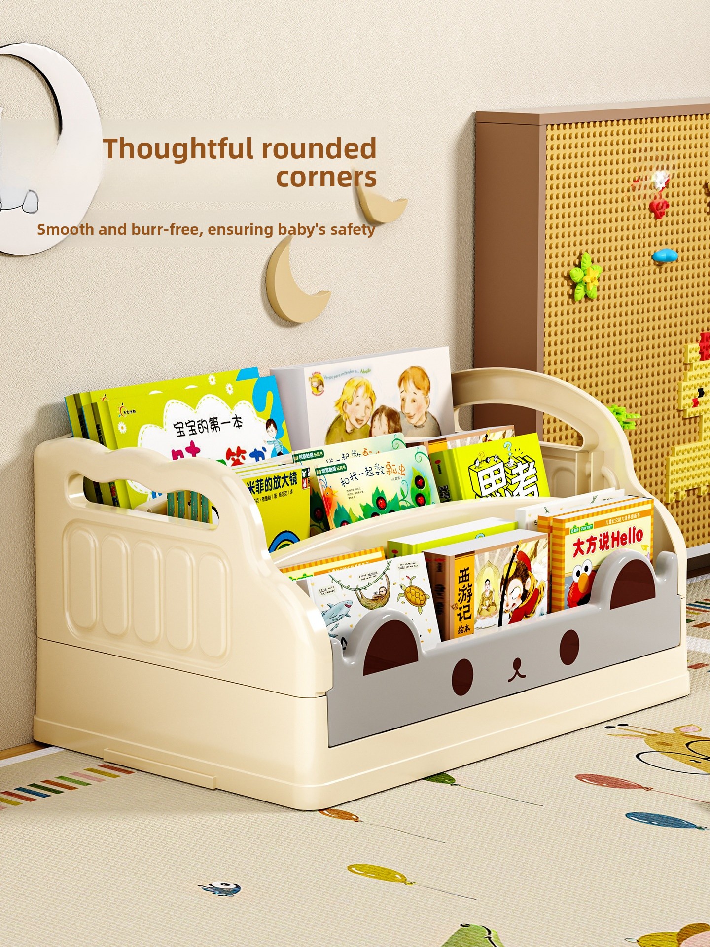 Children's Bookshelf Window  P - Baby Bookshelf Small avaliação e preço