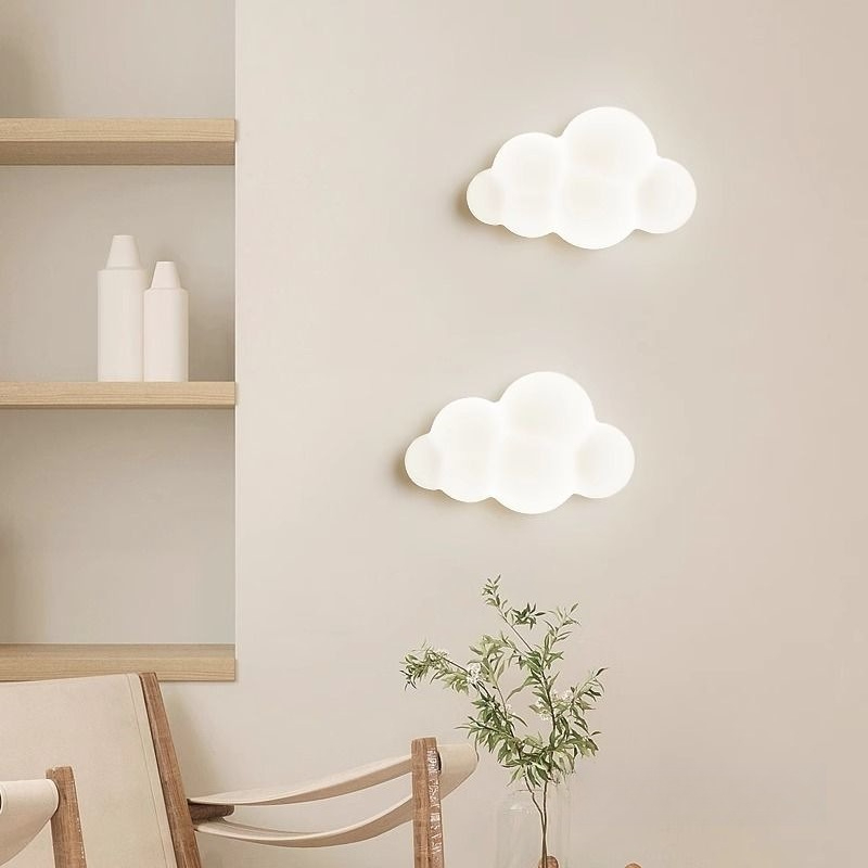 White Cloud Wall Lights Childr - Baby Nursery Light avaliação e preço