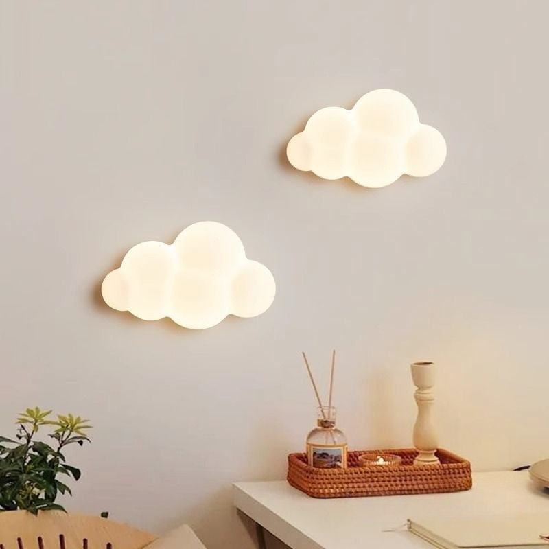 White Cloud Wall Lights Childr - Baby Nursery Light avaliação e preço