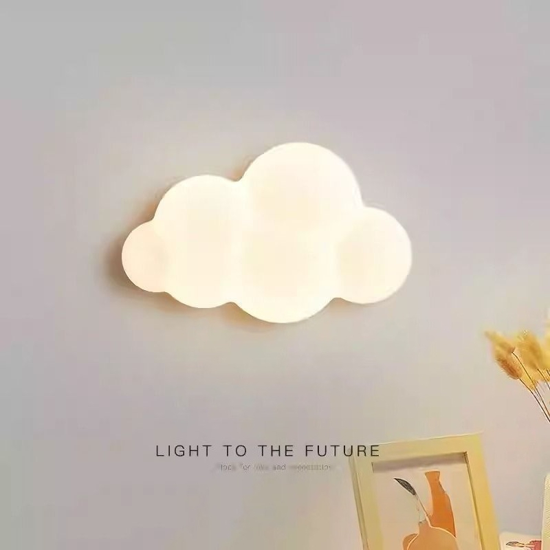 White Cloud Wall Lights Childr - Baby Nursery Light avaliação e preço