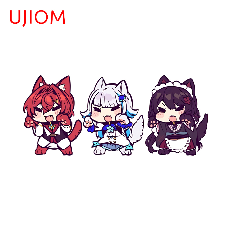 UJIOM Chibi Hololive Three Gir - Baby Nursery Wallpaper Girl avaliação e preço
