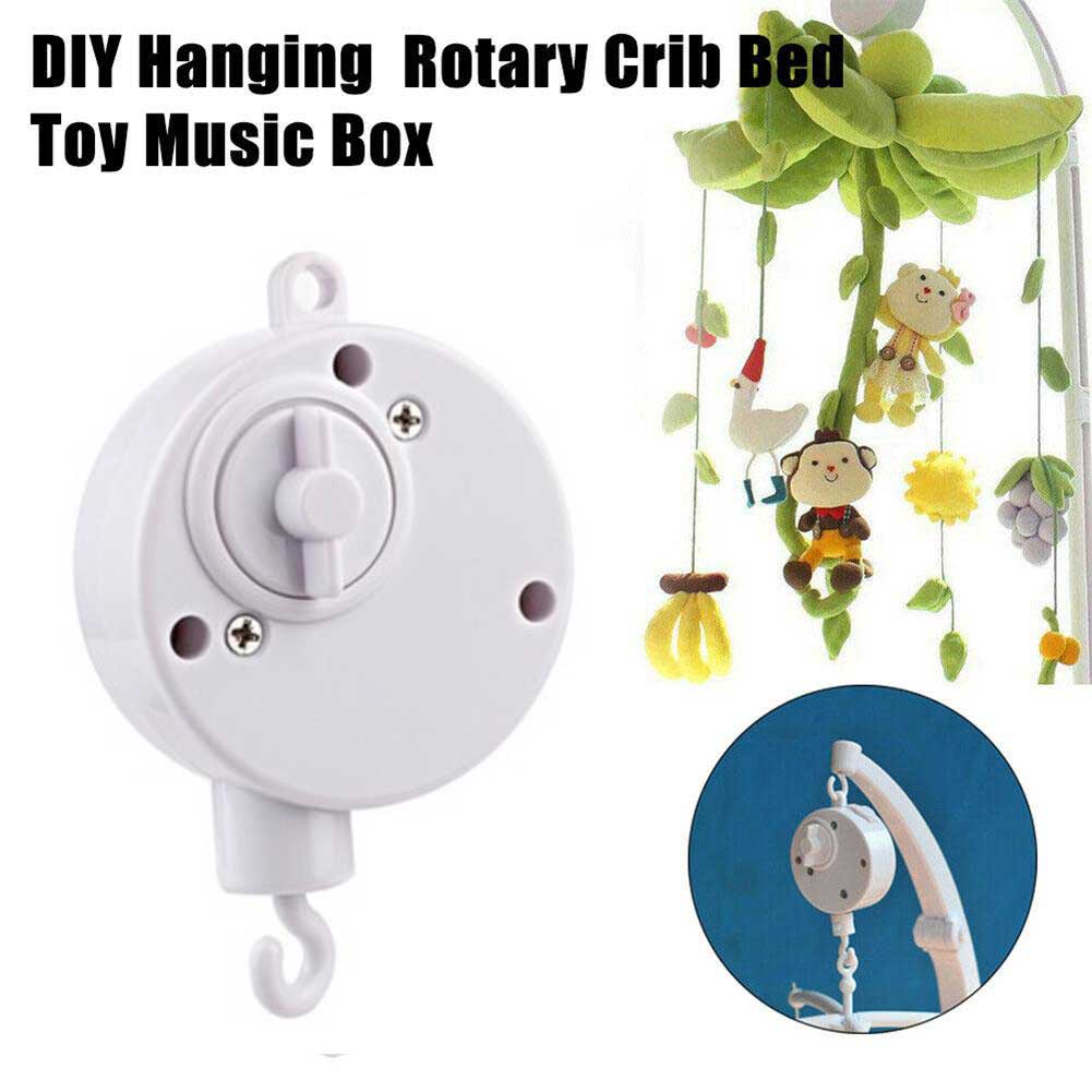 Infant Bell Rotary Wind-up Mus - Baby Nursery Storage avaliação e preço