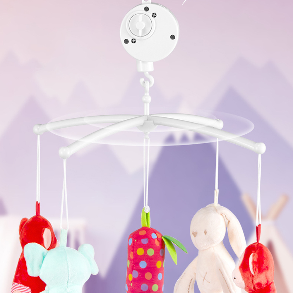 Infant Bell Rotary Wind-up Mus - Baby Nursery Storage avaliação e preço