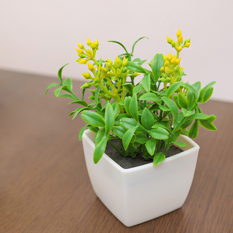 Artificial flower small potted - Baby Bookshelf Small avaliação e preço
