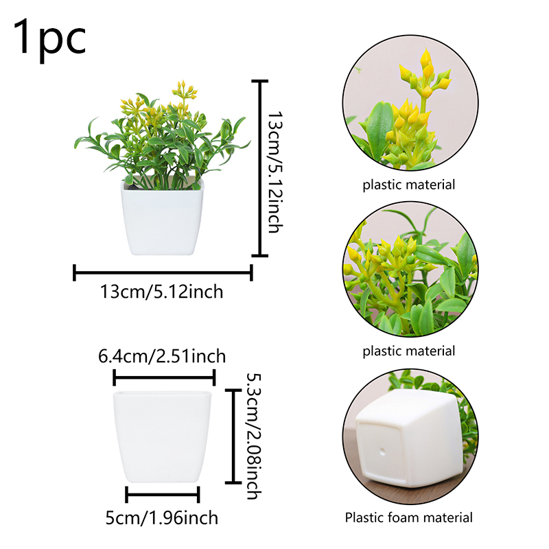 Artificial flower small potted - Baby Bookshelf Small avaliação e preço