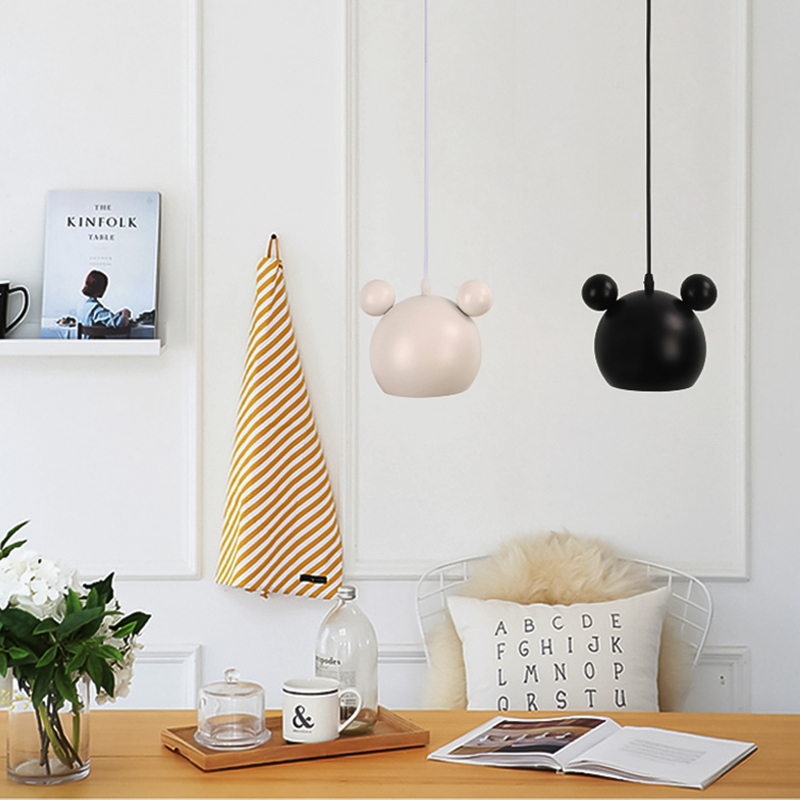 Modern Mickey Pendant Lights C - Baby Nursery Light avaliação e preço