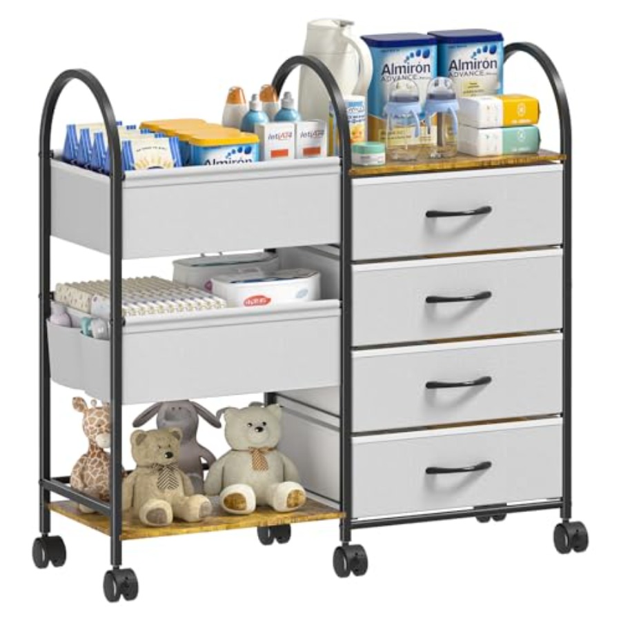 Baby Diaper Caddy Organizer Ca - Baby Nursery Storage avaliação e preço