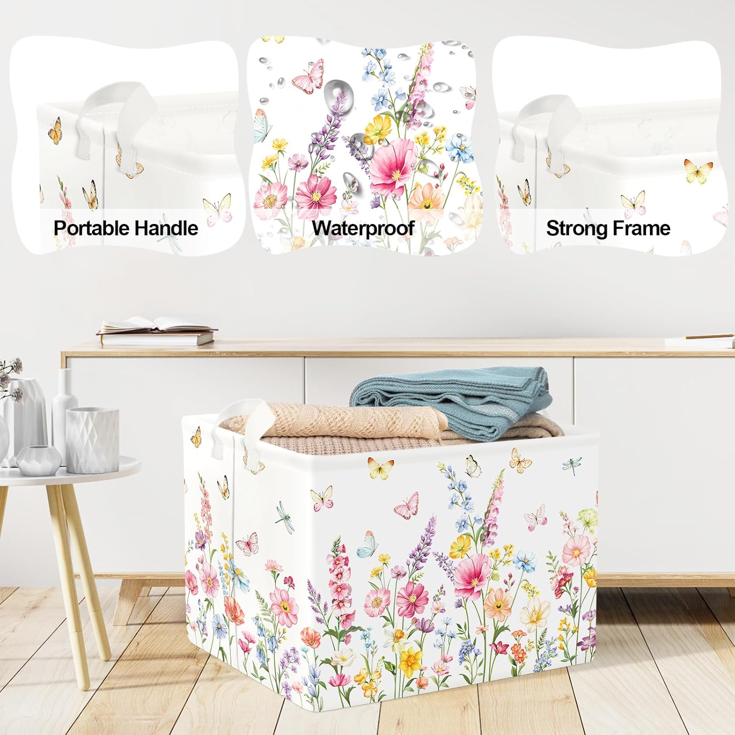Clastyle Wildflower Baby Laund - Baby Nursery Storage avaliação e preço