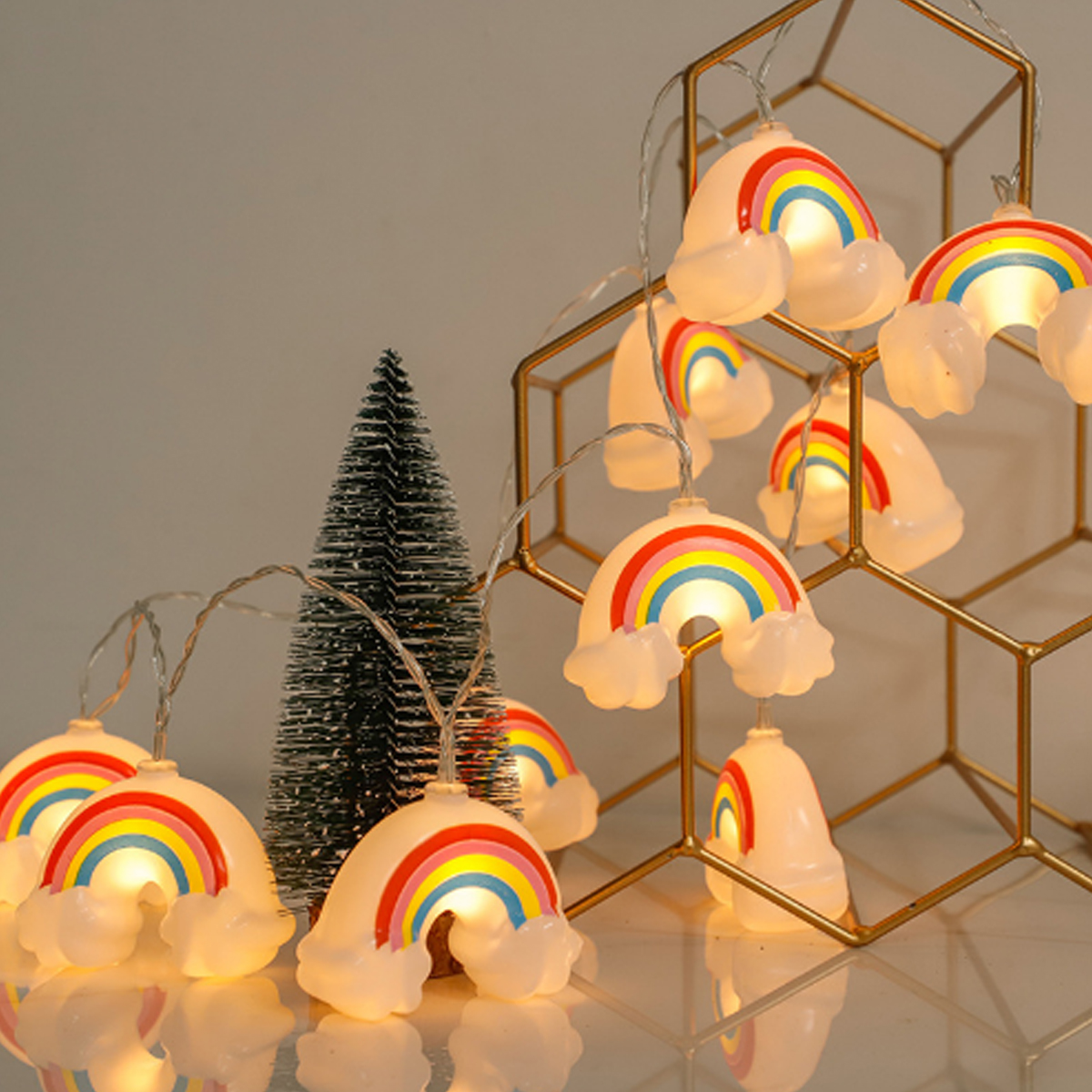1.5m 10Led Colorful Cloud Star - Baby Nursery Light avaliação e preço