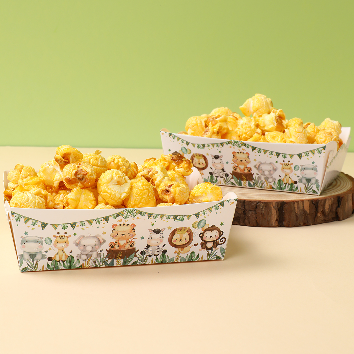 Jungle Animal Mini Snack Trays - Baby Nursery Jungle Theme avaliação e preço
