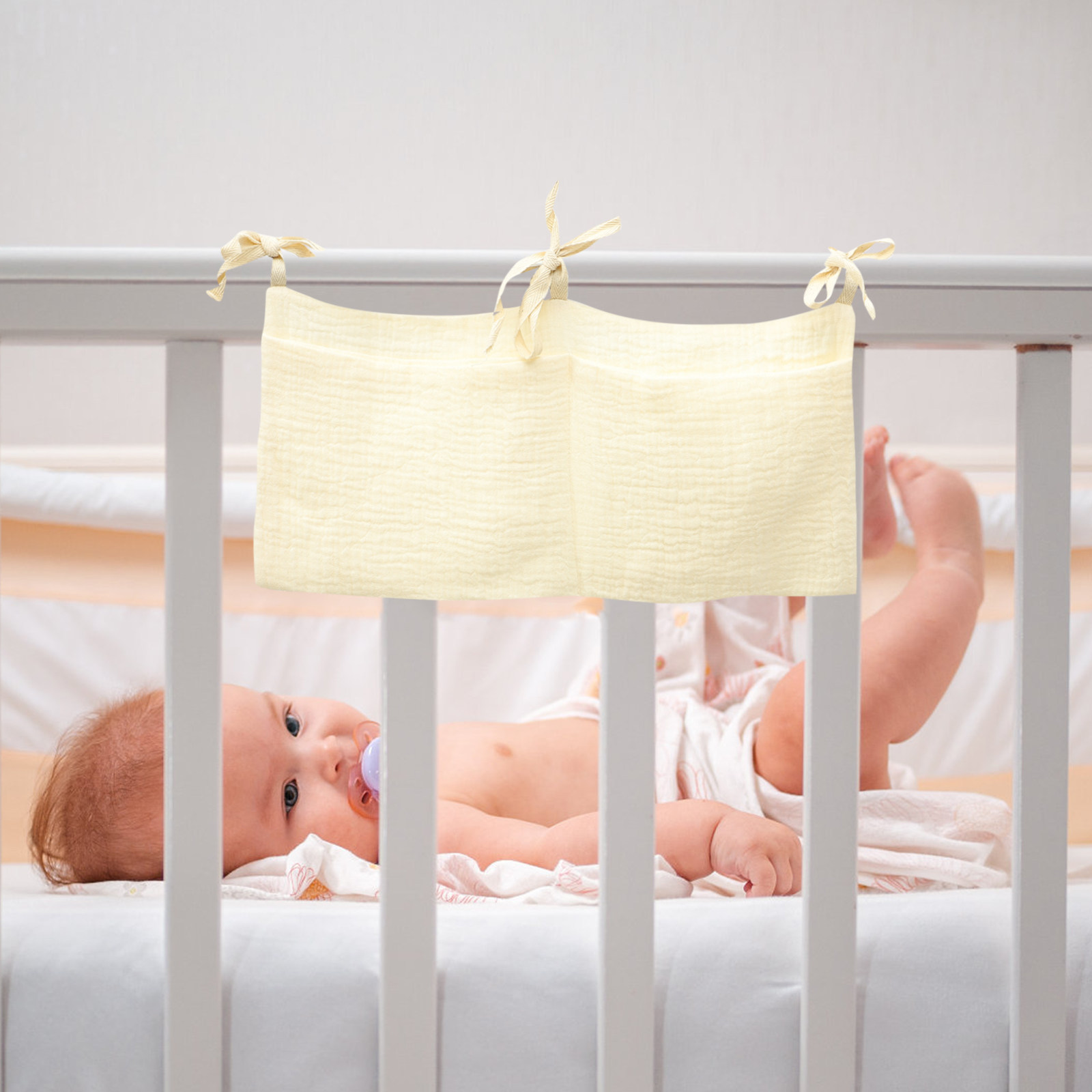Baby Crib Hanging Storage Bag  - Baby Nursery Storage avaliação e preço