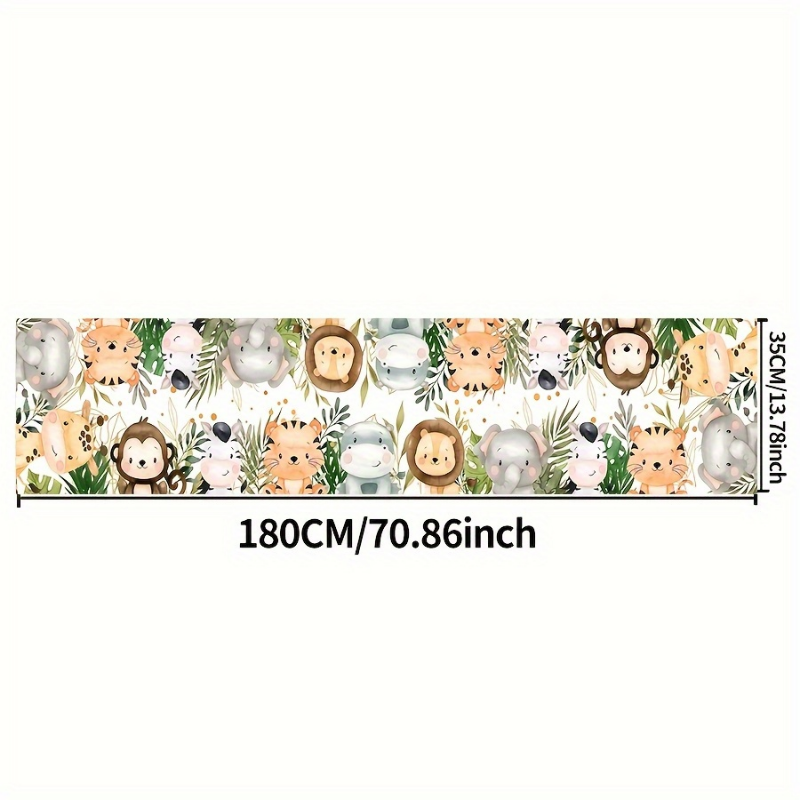 1/3pcs Jungle Animal Theme Saf - Baby Nursery Jungle Theme avaliação e preço