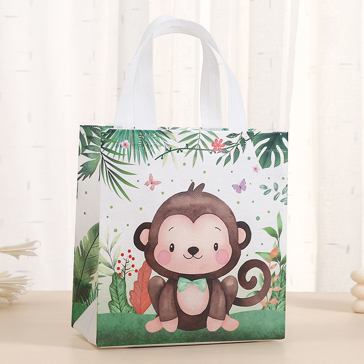 Jungle Animal Party Favor Bags - Baby Nursery Jungle Theme avaliação e preço