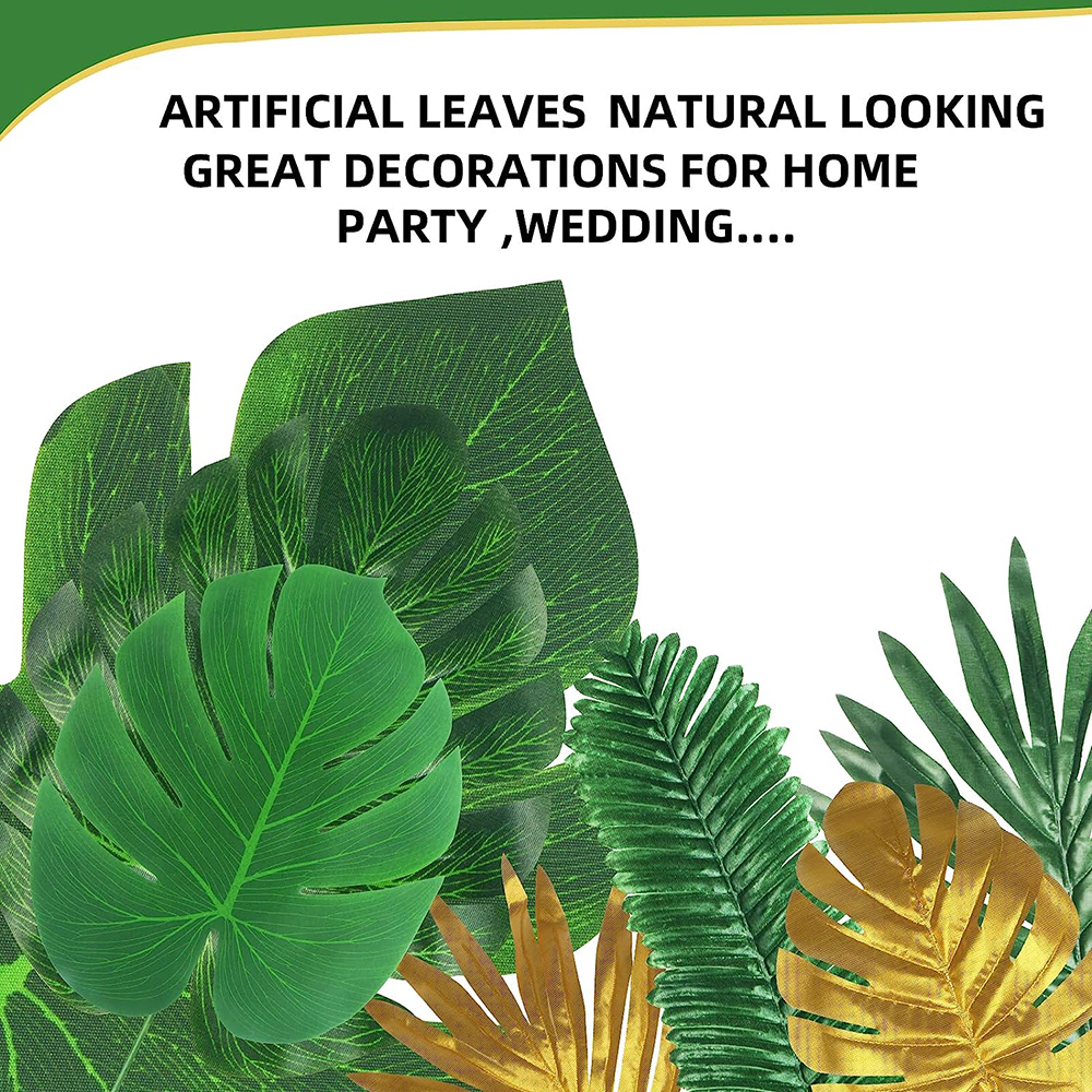 Artificial Tropical Palm Leave - Baby Nursery Jungle Theme avaliação e preço