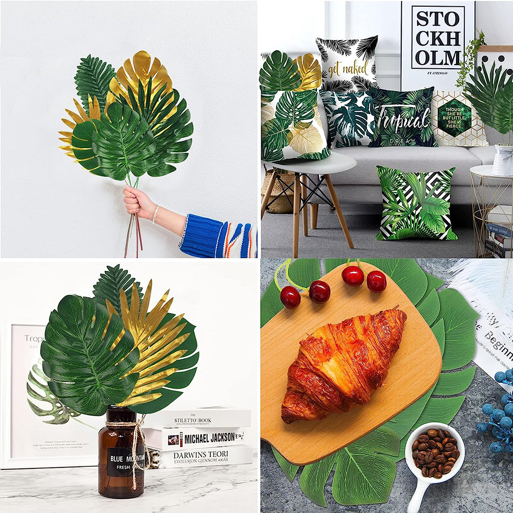 Artificial Tropical Palm Leave - Baby Nursery Jungle Theme avaliação e preço