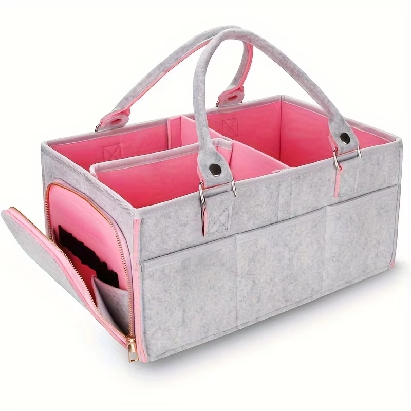 Baby Diaper Caddy Organizer fo - Baby Nursery Fabric avaliação e preço
