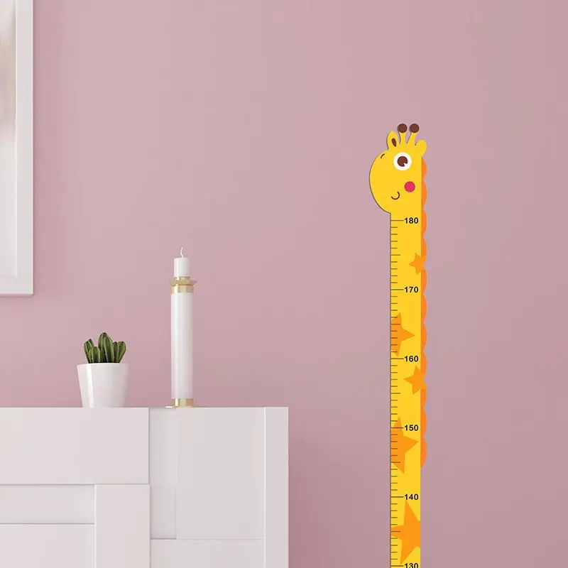 Cartoon Animals Baby Height Me - Baby Nursery Wallpaper avaliação e preço