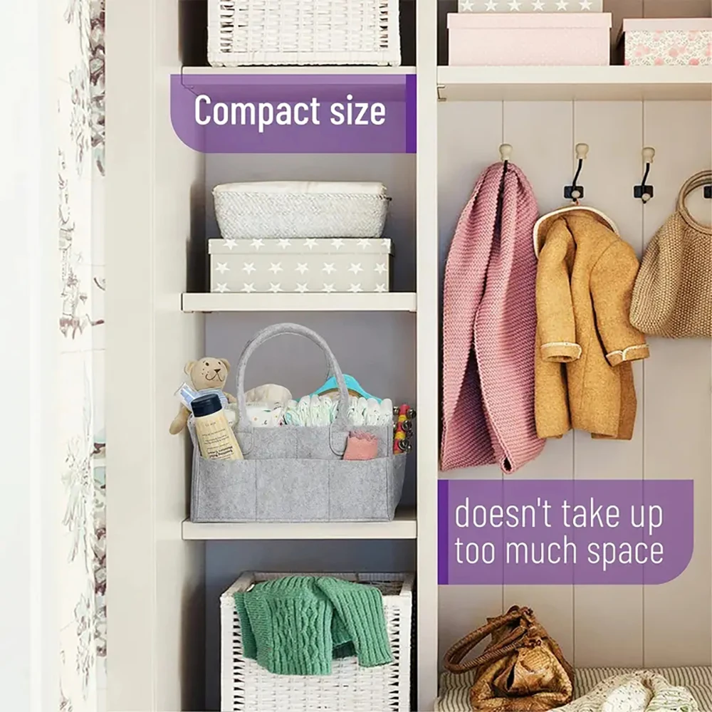 Baby Diaper Ball Bag Organizer - Baby Nursery Storage avaliação e preço