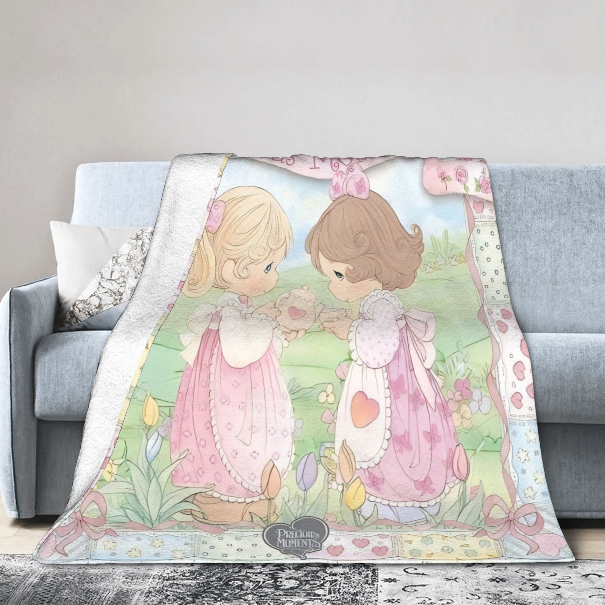 VIKAMA Vintage Precious Moment - Baby Nursery Fabric avaliação e preço