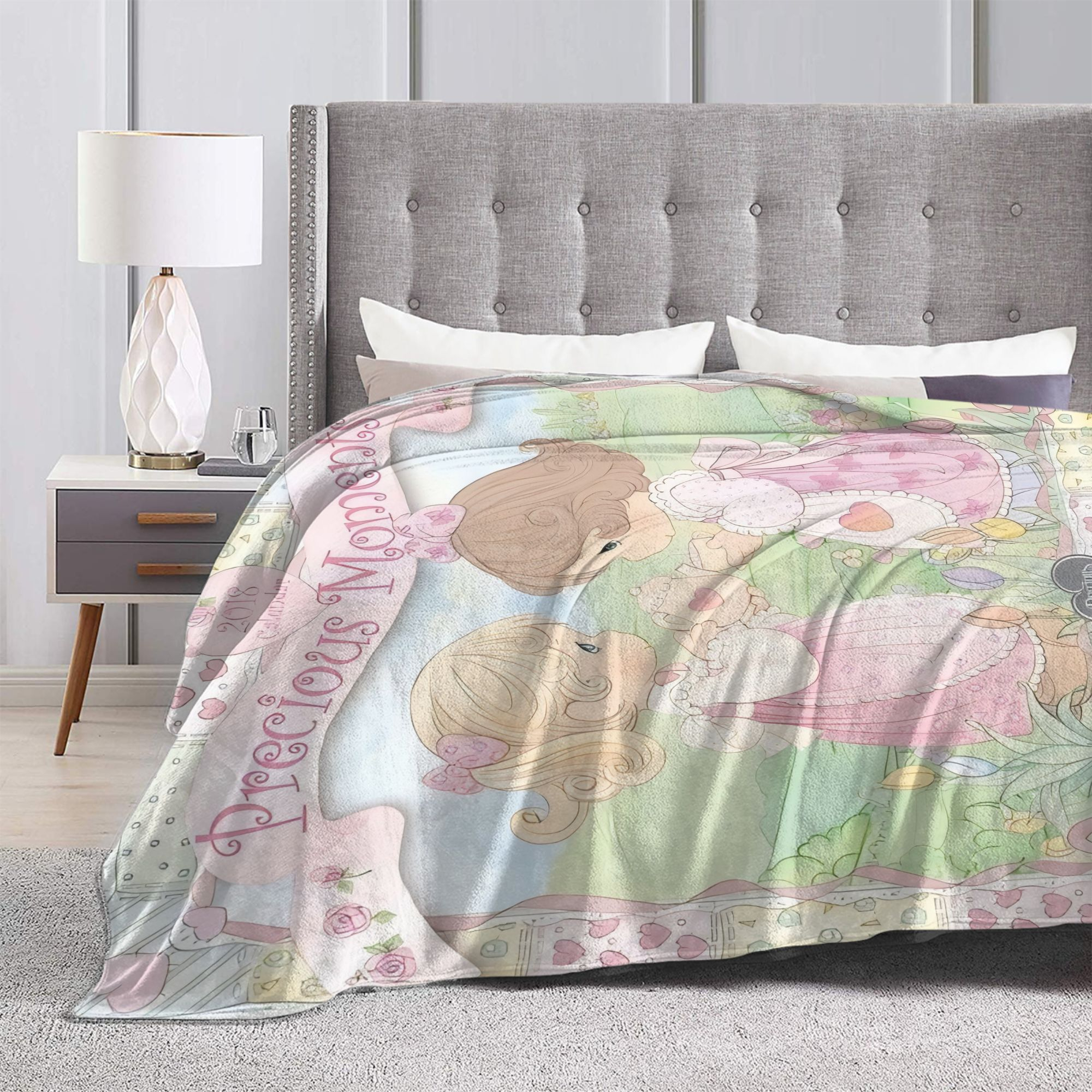 VIKAMA Vintage Precious Moment - Baby Nursery Fabric avaliação e preço