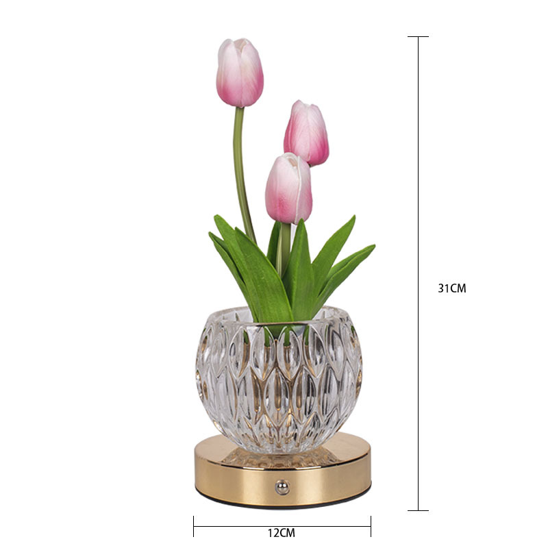 Artificial Tulip Flower Lamp,  - Baby Nursery Light avaliação e preço