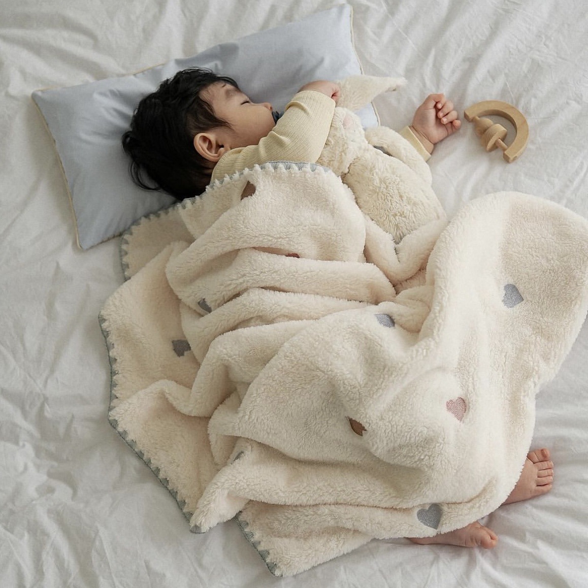 Winter Baby Blankets Newborn F - Baby Girl Nursery Quilt avaliação e preço