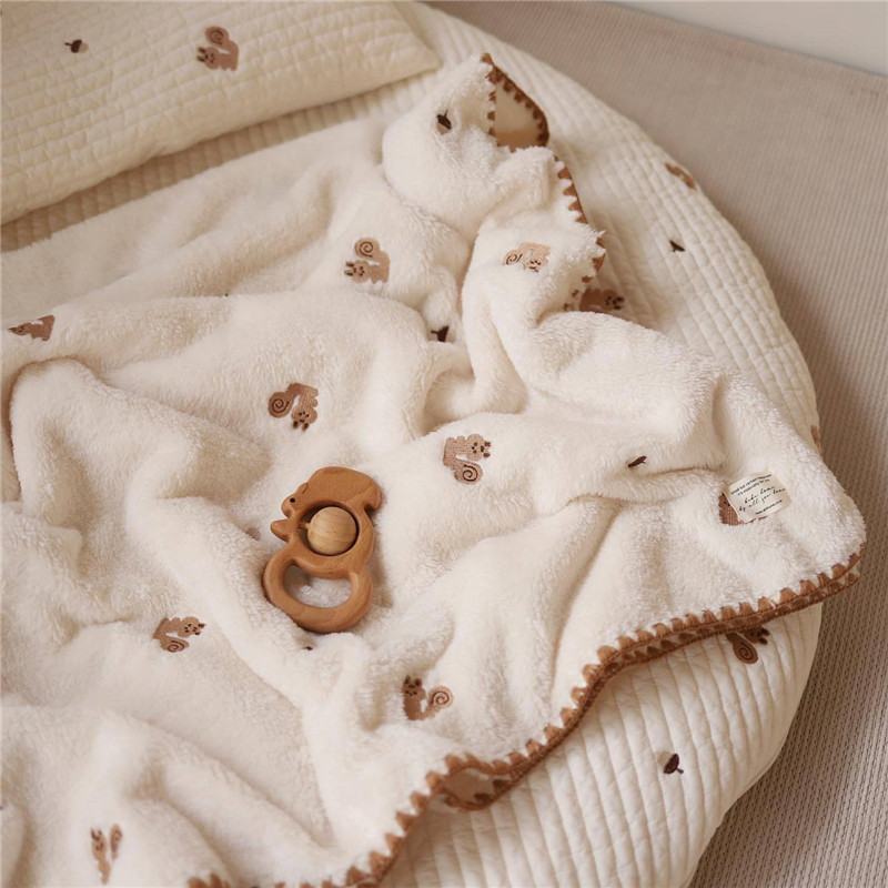 Winter Baby Blankets Newborn F - Baby Girl Nursery Quilt avaliação e preço