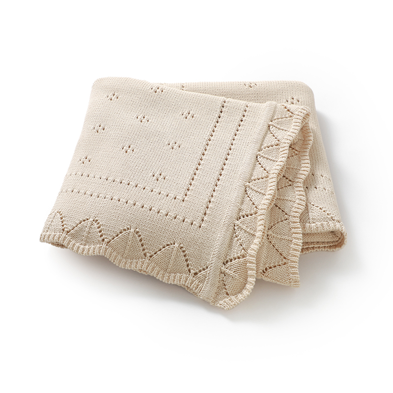 Baby Blankets Cotton Knitted 1 - Baby Girl Nursery Quilt avaliação e preço