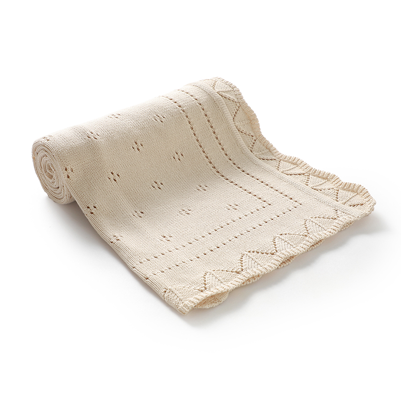 Baby Blankets Cotton Knitted 1 - Baby Girl Nursery Quilt avaliação e preço
