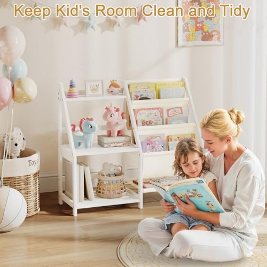 Bookshelf with Storage 3 Tier  - Baby Bookshelf Small avaliação e preço