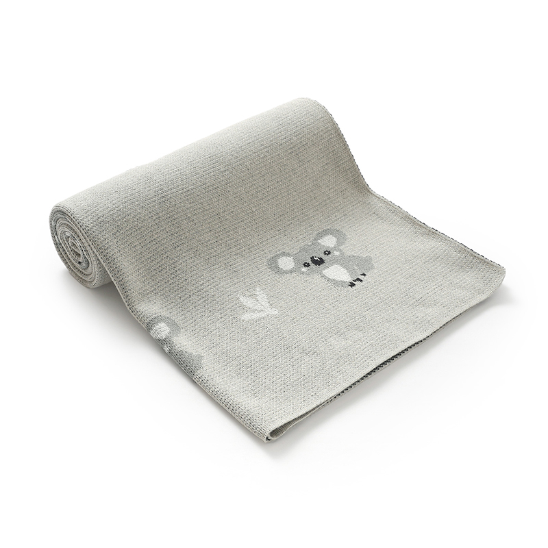 Grey Baby Blankets Cotton 100* - Baby Girl Nursery Quilt avaliação e preço