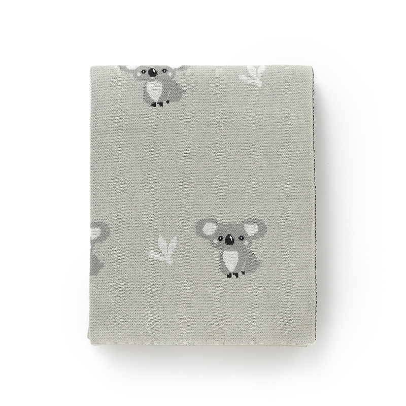 Grey Baby Blankets Cotton 100* - Baby Girl Nursery Quilt avaliação e preço