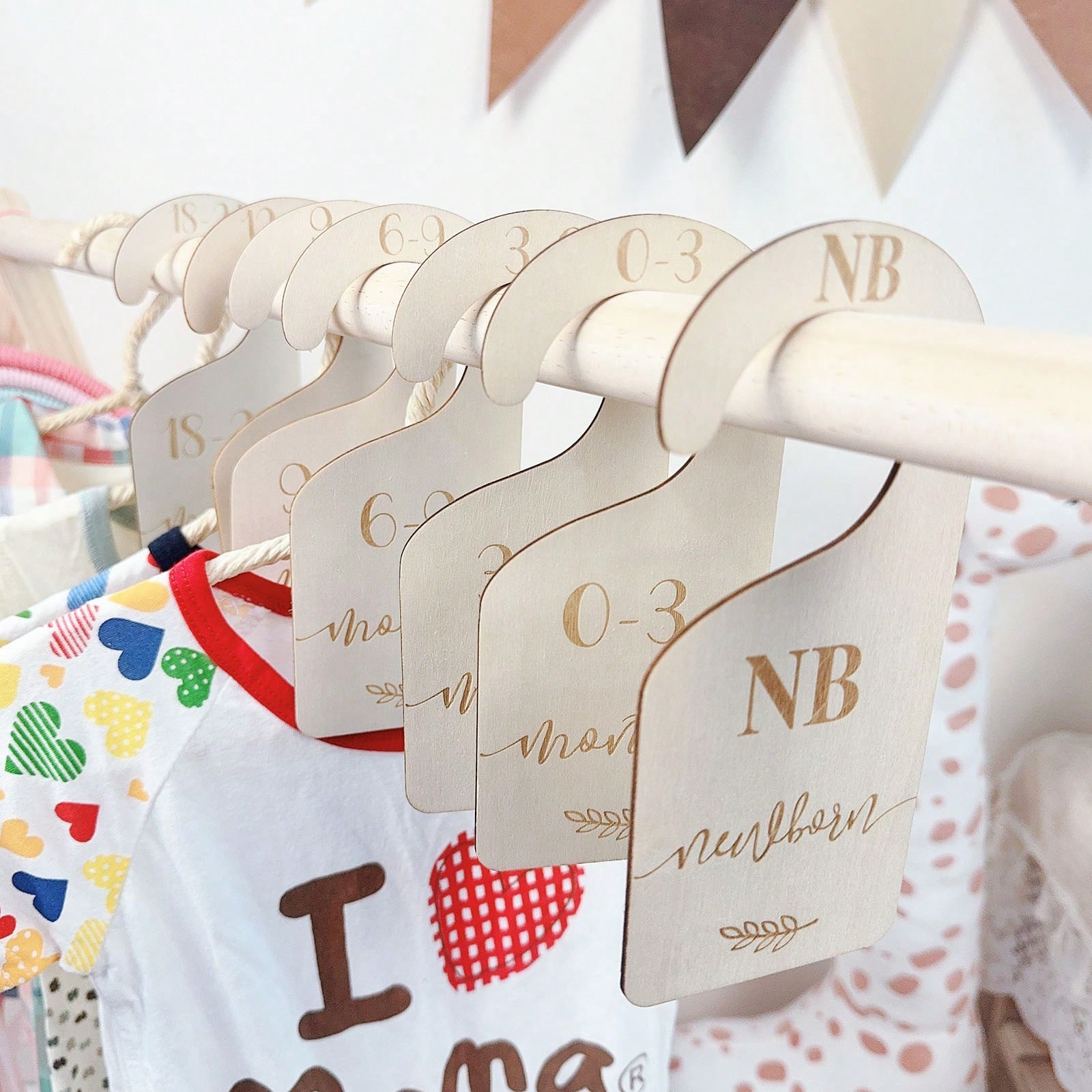 Wooden Baby Wardrobe Size Hang - Baby Nursery Storage avaliação e preço