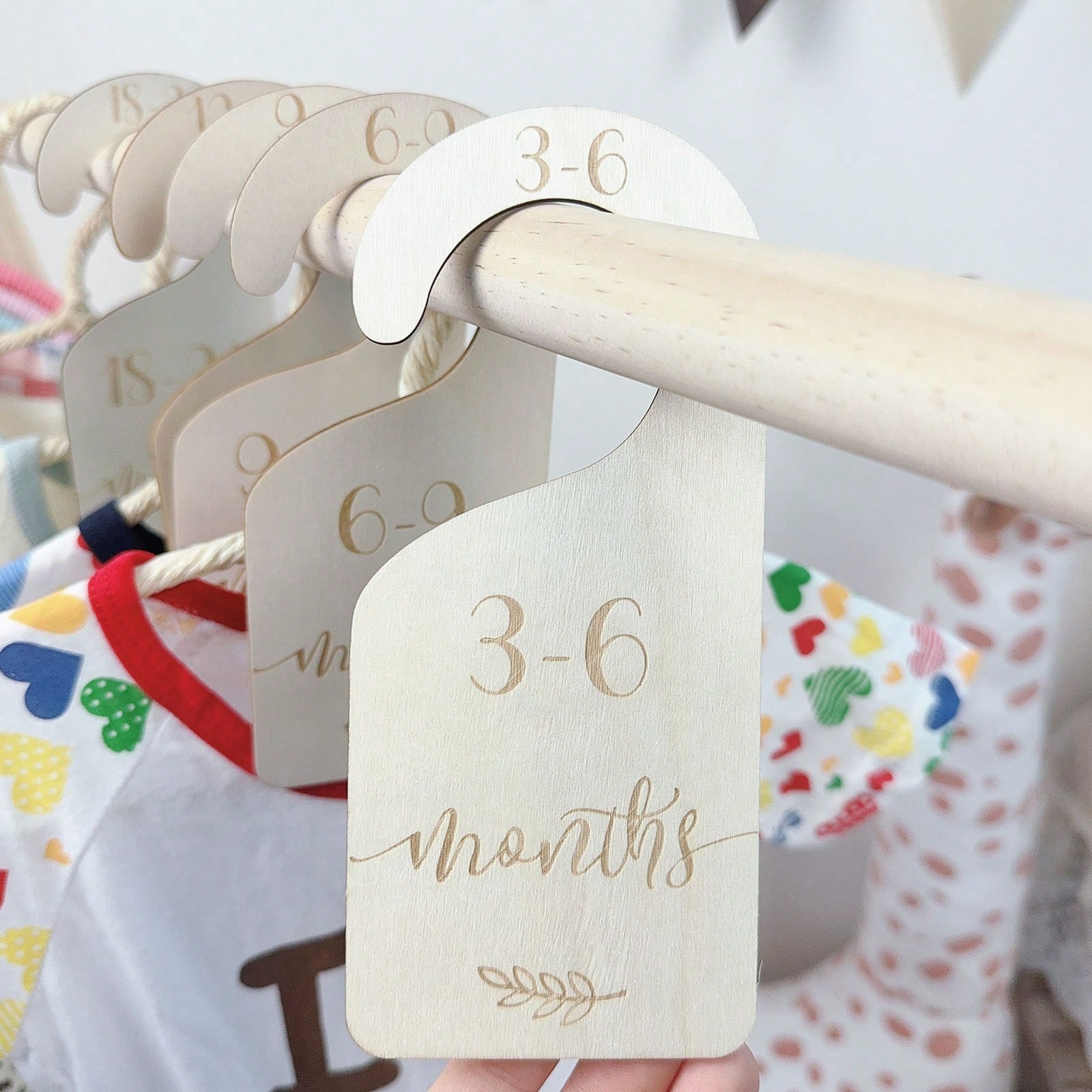 Wooden Baby Wardrobe Size Hang - Baby Nursery Storage avaliação e preço