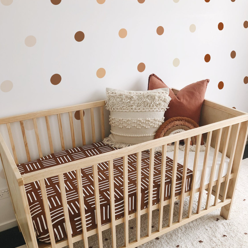 Creative Boho Polka Dot Wall S - Baby Nursery Wallpaper Girl avaliação e preço