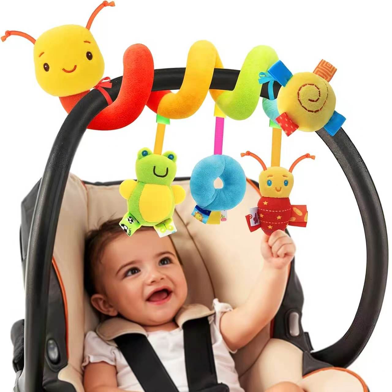 Cute Bee Hanging Toy for Baby  - Baby Nursery Fabric avaliação e preço