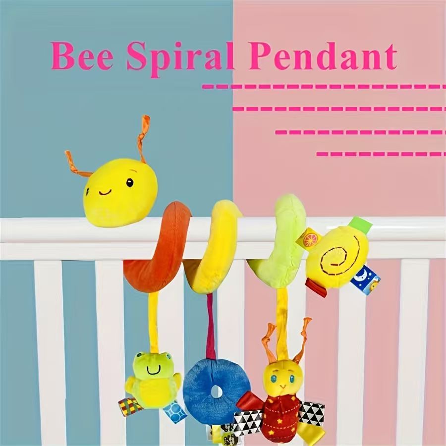 Cute Bee Hanging Toy for Baby  - Baby Nursery Fabric avaliação e preço