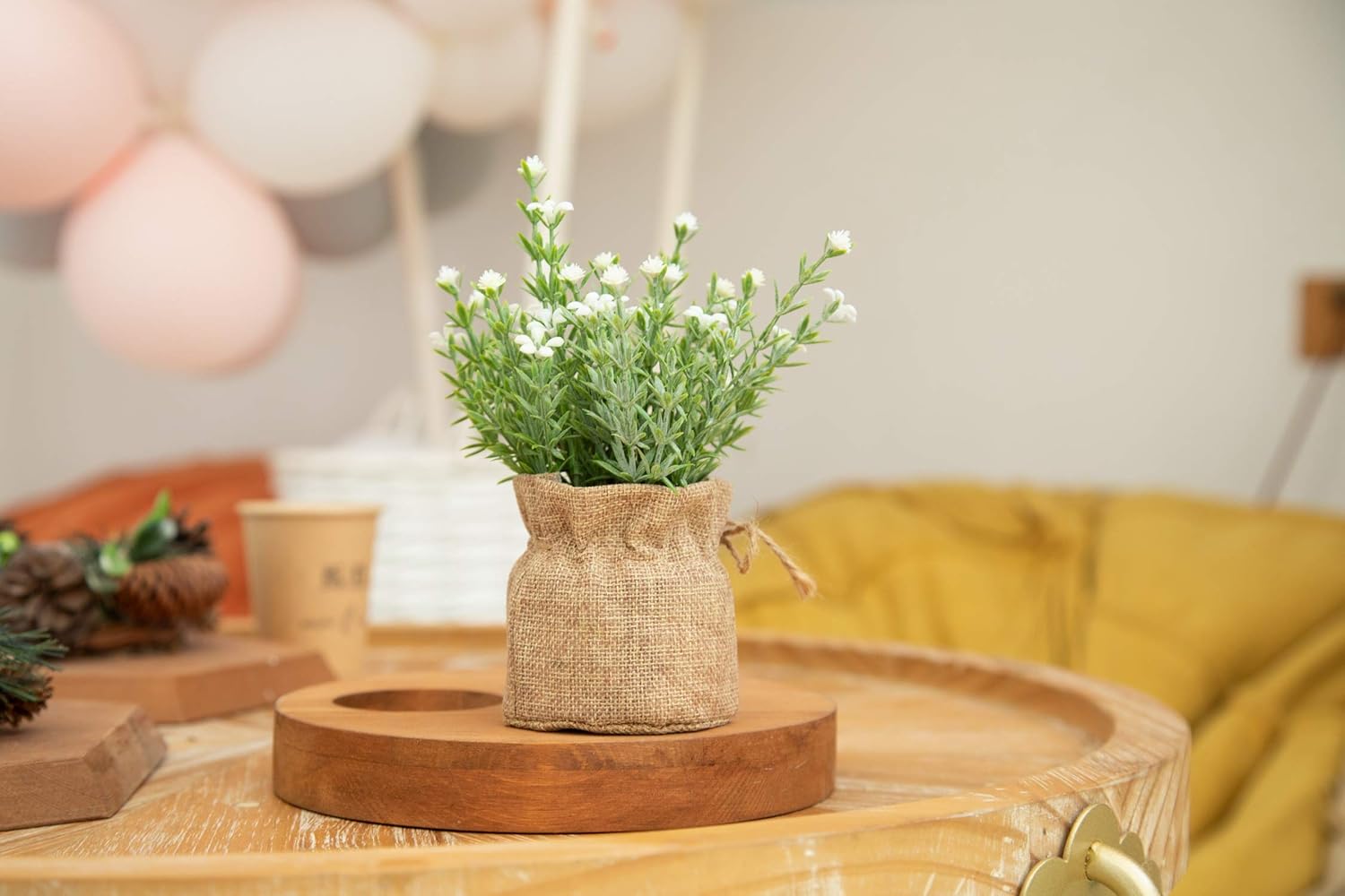 3Pcs Babys Breath Artificial F - Baby Bookshelf Small avaliação e preço