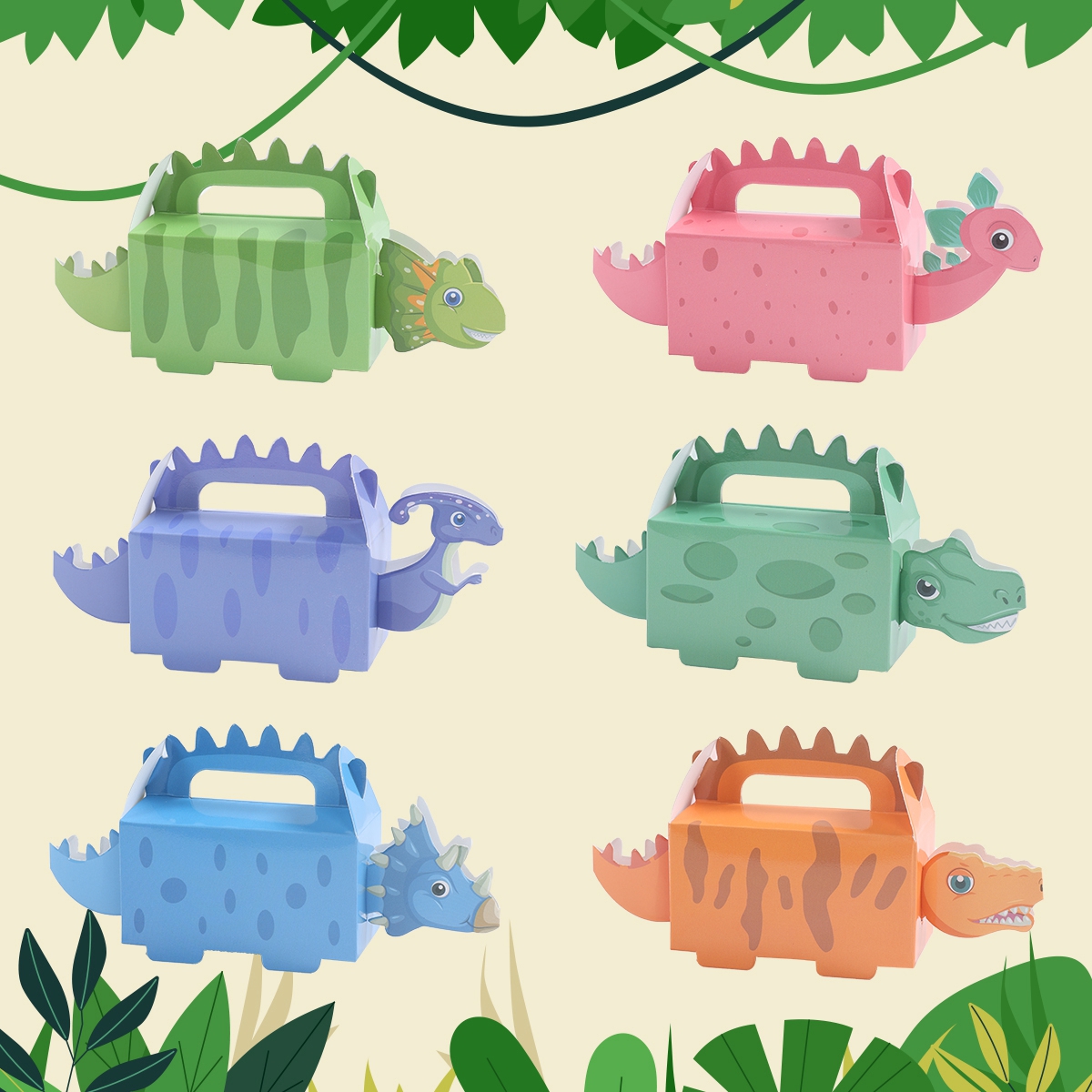 Roar Dinosaur Candy Box Jurass - Baby Nursery Jungle Theme avaliação e preço